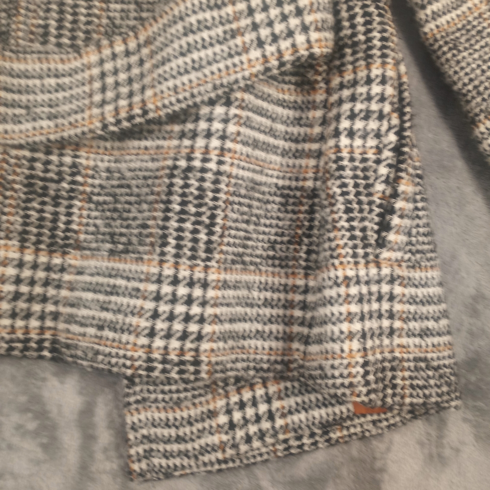 Maralyn & Me Double Breasted Jacket Pea Coat Size XS  Brand Retro Plaid Academia - Picture 9 of 16